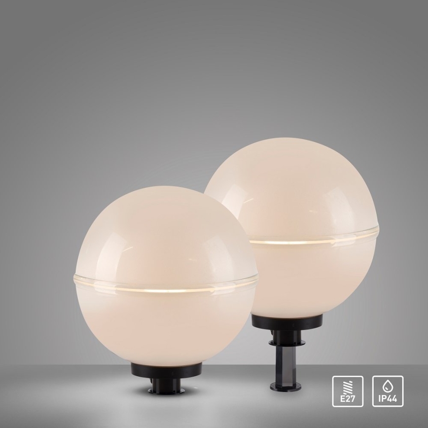 Leuchten Direkt 19324-16-2 - НАБІР 2x Вулична лампа 1xE27/40W/230V діаметр 40 см IP44