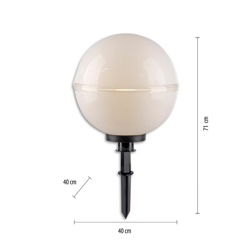 Leuchten Direkt 19324-16-2 - НАБІР 2x Вулична лампа 1xE27/40W/230V діаметр 40 см IP44