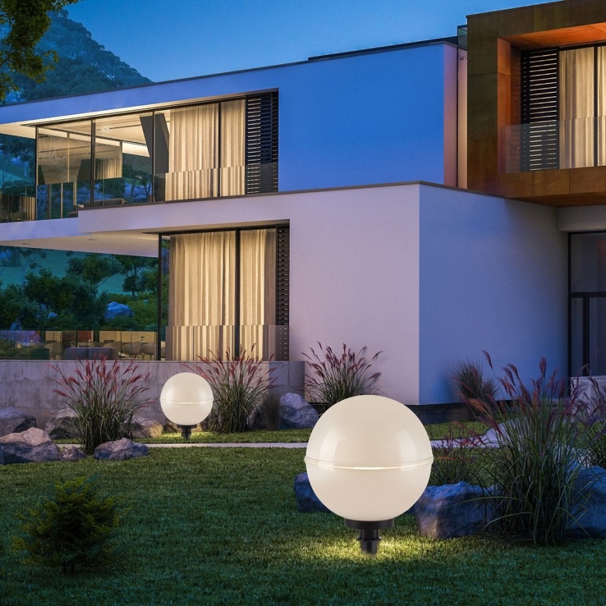 Leuchten Direkt 19324-16-2 - НАБОР 2x Уличная лампа 1xE27/40W/230V диаметр 40 см IP44