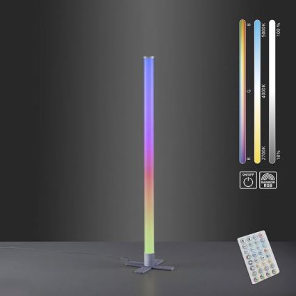 Leuchten Direkt 19902-21 - Светодиодная RGB-лампа с регулированием яркости RINGO LED/10W/230V + пульта ДУ