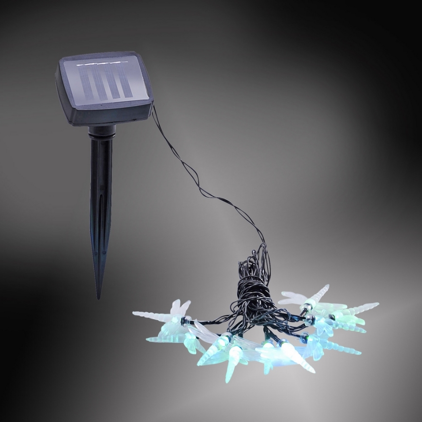 Leuchten Direkt 19936-70 - LED Гірлянда на сонячній батареї SOLAR 10xLED/0,06W/1,2V 600 mAh IP44
