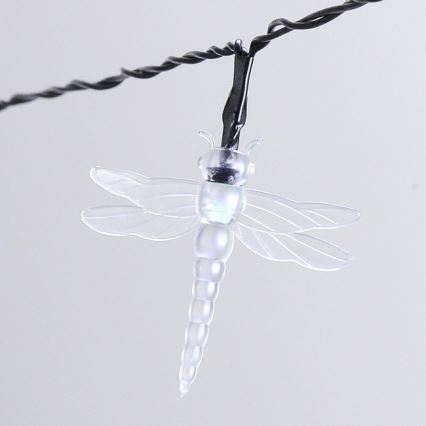 Leuchten Direkt 19936-70 - Світлодіодний сонячний ланцюг SOLAR 10xLED/0,06W/1,2V 600 mAh IP44