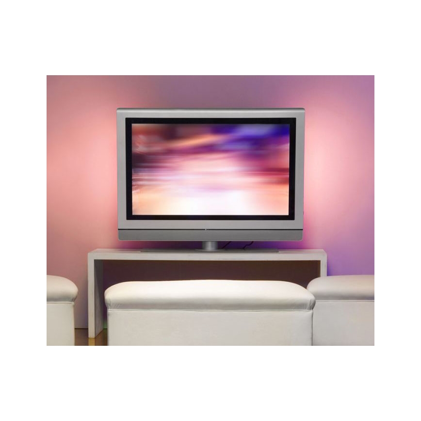 Leuchten Direkt 81215-70 - Светодиодная диммируемая RGB-лента TEANIA 5 м LED/19W/12/230V + пульт ДУ