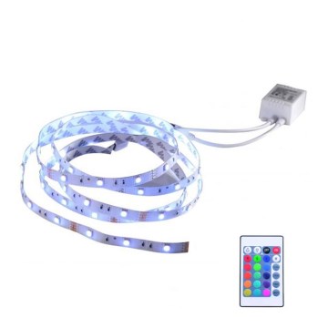 Leuchten Direkt 81215-70 - Светодиодная диммируемая RGB-лента TEANIA 5 м LED/19W/12/230V + пульт ДУ