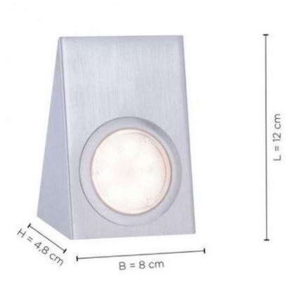 Leuchten Direkt 84111-55-3 - НАБІР 3x LED Освітлення меблів з датчиком THEO LED/3,6W/230V