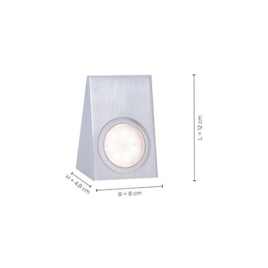 Leuchten Direkt 84111-55-3 - НАБОР 3x Светодиодная подсветка для мебели с датчиком THEO LED/3,6W/230V