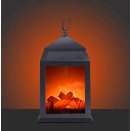 Leuchten Direkt 86220-18 - Светодиодный декоративный фонарь CHIMNEY LED/0,6W/3xAAA