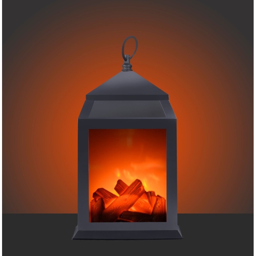 Leuchten Direkt 86220-18 - Светодиодный декоративный фонарь CHIMNEY LED/0,6W/3xAAA