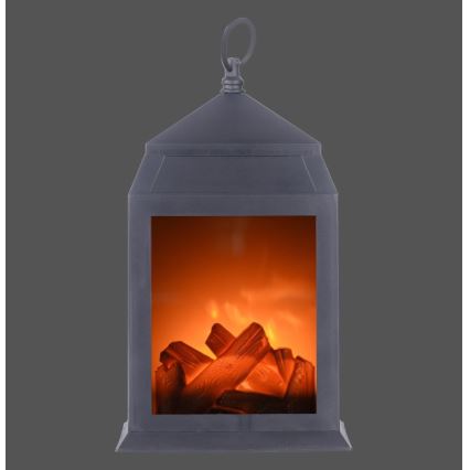 Leuchten Direkt 86220-18 - Светодиодный декоративный фонарь CHIMNEY LED/0,6W/3xAAA
