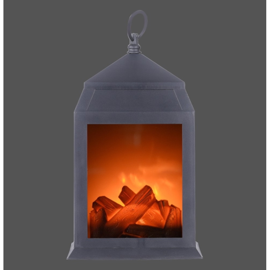 Leuchten Direkt 86220-18 - Светодиодный декоративный фонарь CHIMNEY LED/0,6W/3xAAA