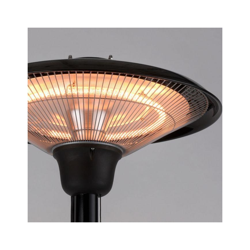 Leuchten Direkt 99501-18 - Уличный нагревательный элемент GLOW 1500-3000W/230V 1,87 м IP34 черный