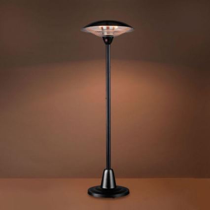 Leuchten Direkt 99501-18 - Вуличний нагрівальний елемент GLOW 1500-3000W/230V 1,87 м IP34 чорний