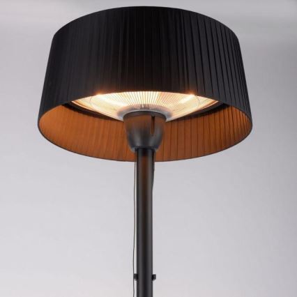 Leuchten Direkt 99507-18 - Уличный нагревательный элемент GLOW 1500W/230V 1,95 м IP44 черный
