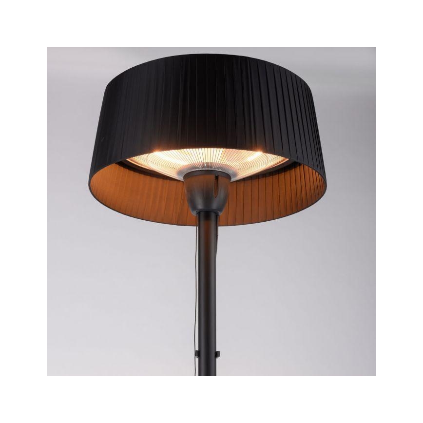 Leuchten Direkt 99507-18 - Уличный нагревательный элемент GLOW 1500W/230V 1,95 м IP44 черный
