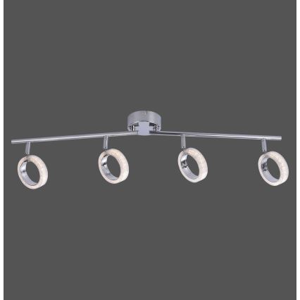 Leuchten Direkt L10504-17 - Пристельова LED люстра ANGELO 4xLED/3,5W/230V