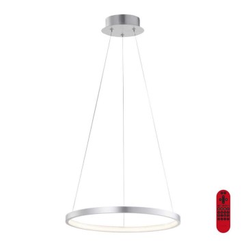 Leuchten Direkt L16270-21 - LED RGB Підвісна люстра з регулюванням яскравості CIRCLE LED/25W/230V + дистанційне керування