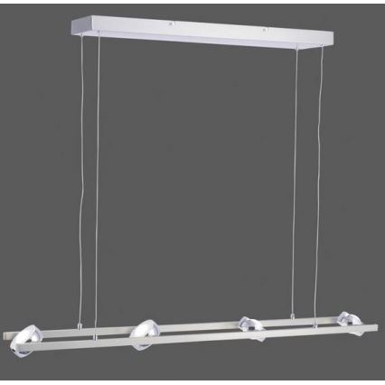 Leuchten Direkt 12470-55 - LED RGB Підвісна люстра з регулюванням яскравості OPTI 8xLED/3W/230V +ДК