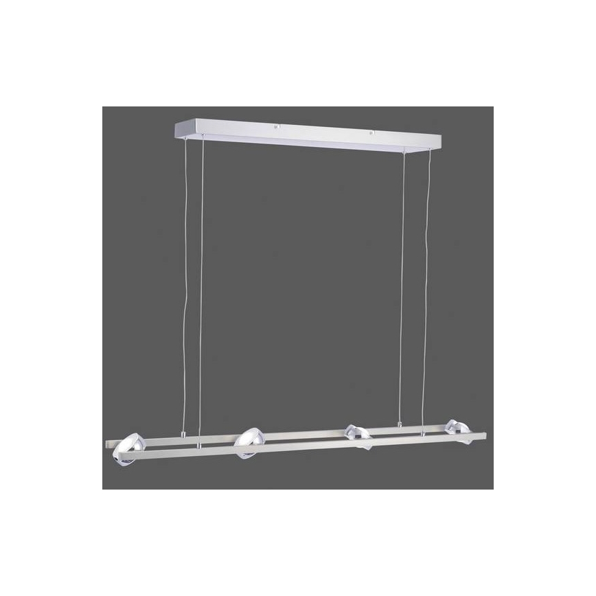 Leuchten Direkt 12470-55 - LED RGB Підвісна люстра з регулюванням яскравості OPTI 8xLED/3W/230V +ДК