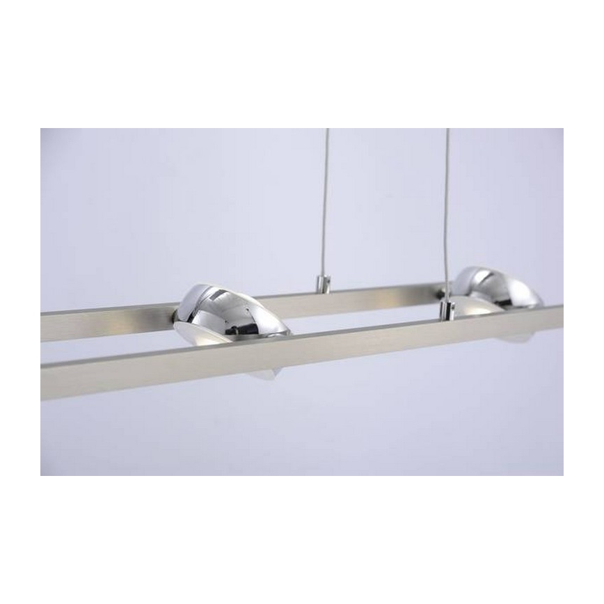 Leuchten Direkt 12470-55 - LED RGB Підвісна люстра з регулюванням яскравості OPTI 8xLED/3W/230V +ДК