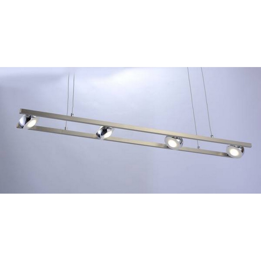 Leuchten Direkt 12470-55 - LED RGB Підвісна люстра з регулюванням яскравості OPTI 8xLED/3W/230V +ДК