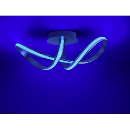 Leuchten Direkt 18431-55 - LED RGB Стельовий світильник з регулюваням яскравості MELINDA LED/28W/230V