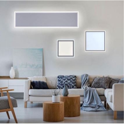 Leuchten Direkt 14852-16 - Стельовий LED світильник з регулюванням яскравості EDGING LED/26W/230V +ДК