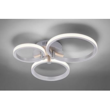 Leuchten Direkt - Светодиодная припотолочная люстра JOHANNA 1xLED/4,5W/230V+1xLED/6W+1xLED/7,5