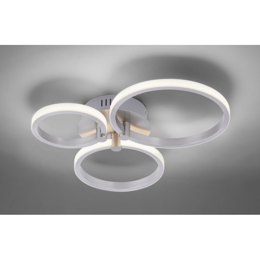 Leuchten Direkt - Светодиодная припотолочная люстра JOHANNA 1xLED/4,5W/230V+1xLED/6W+1xLED/7,5