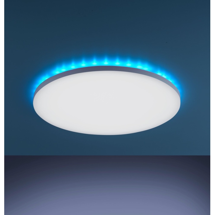 Leuchten Direkt - Светодиодный диммируемый потолочный RGBW-светильник GUSTAV LED/22,1W/230V 2700-5000K + ДУ