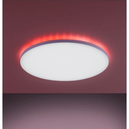 Leuchten Direkt - Светодиодный диммируемый потолочный RGBW-светильник GUSTAV LED/22,1W/230V 2700-5000K + ДУ