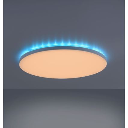 Leuchten Direkt - Светодиодный диммируемый потолочный RGBW-светильник GUSTAV LED/22,1W/230V 2700-5000K + ДУ