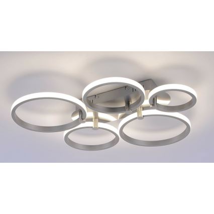 Leuchten Direkt - Світлодіодна пристельова люстра JOHANNA 2xLED/11,5W/230V+2xLED/9W+1xLED/7W