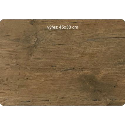 Li-Go 23574/DUB2 - LED настольная декоративная лампа с диммером LED/12W/230V 20x22 см дуб/Волк и луна