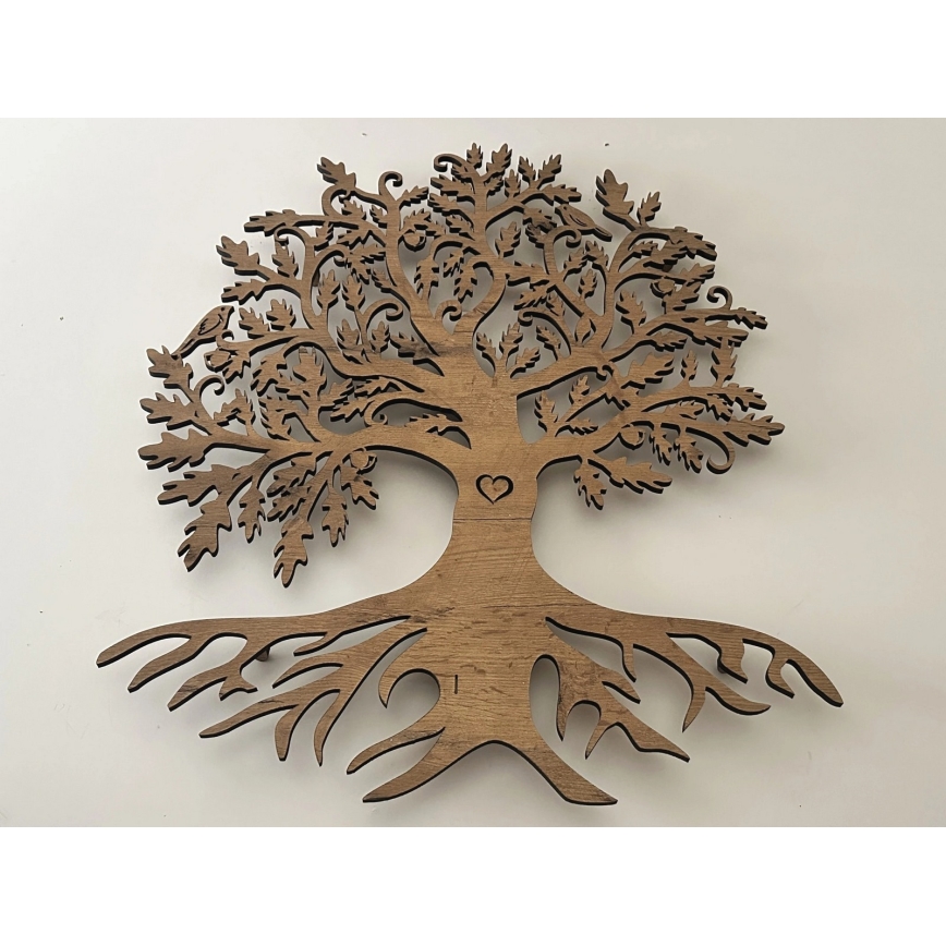 Li-Go 5732/DUB/S2 - диммируемая настенная декоративная LED-панель, 10 Вт/5 В, 20000 мА·ч, 68×80 см, дуб