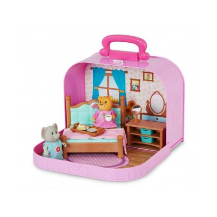 Li'l Woodzeez - Игровой набор чемодан спальня