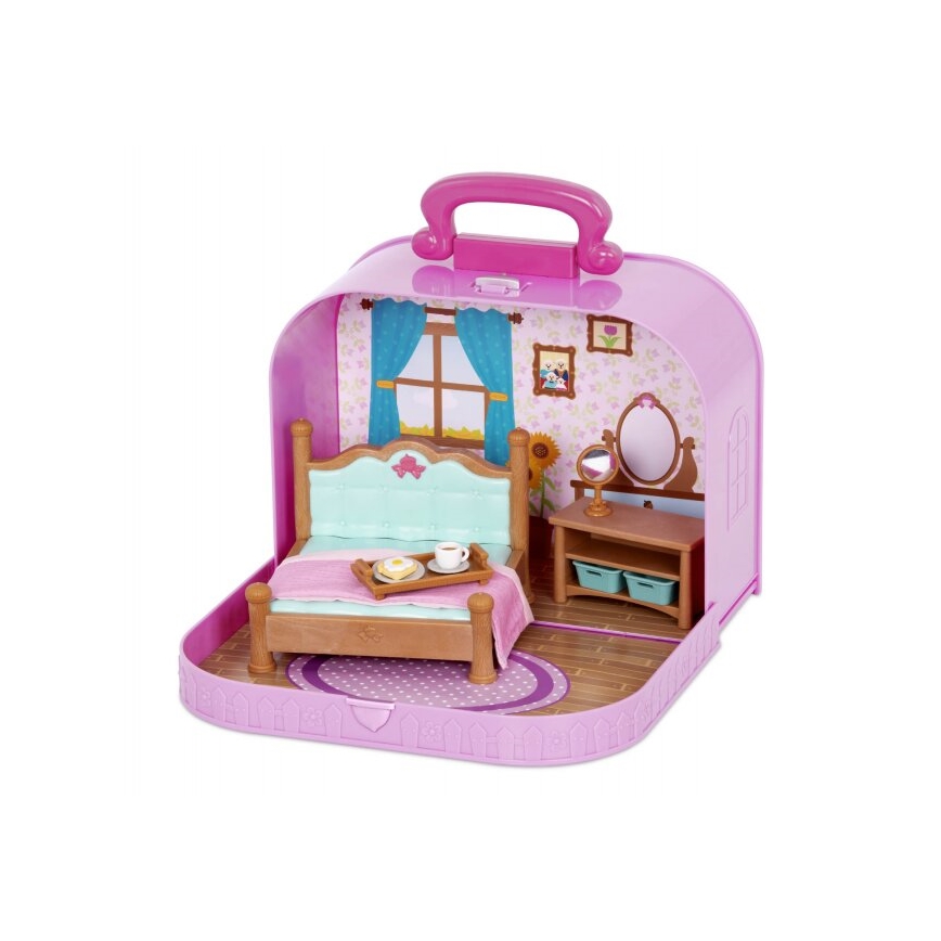 Li'l Woodzeez - Игровой набор чемодан спальня