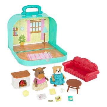 Li'l Woodzeez - Игровой набор гостиная
