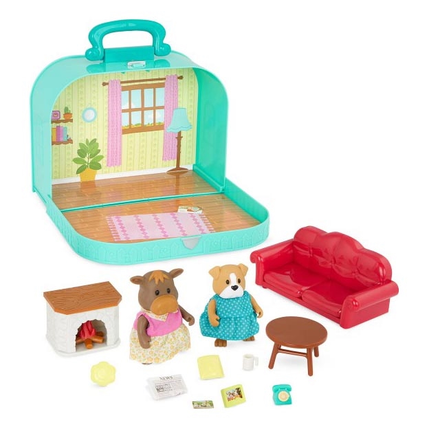 Li'l Woodzeez - Игровой набор гостиная