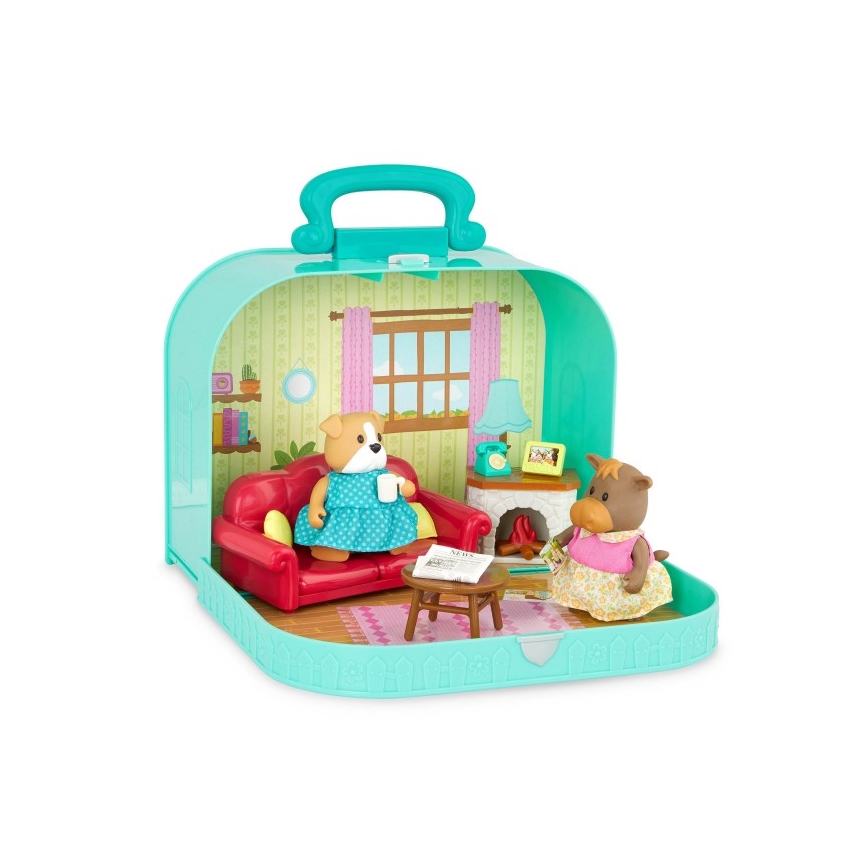 Li'l Woodzeez - Игровой набор гостиная