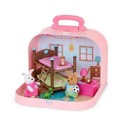 Li'l Woodzeez - Комплект у валізі Дитяча кімната