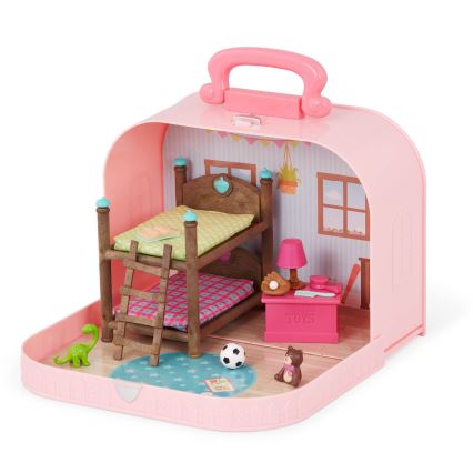 Li'l Woodzeez - Комплект у валізі Дитяча кімната