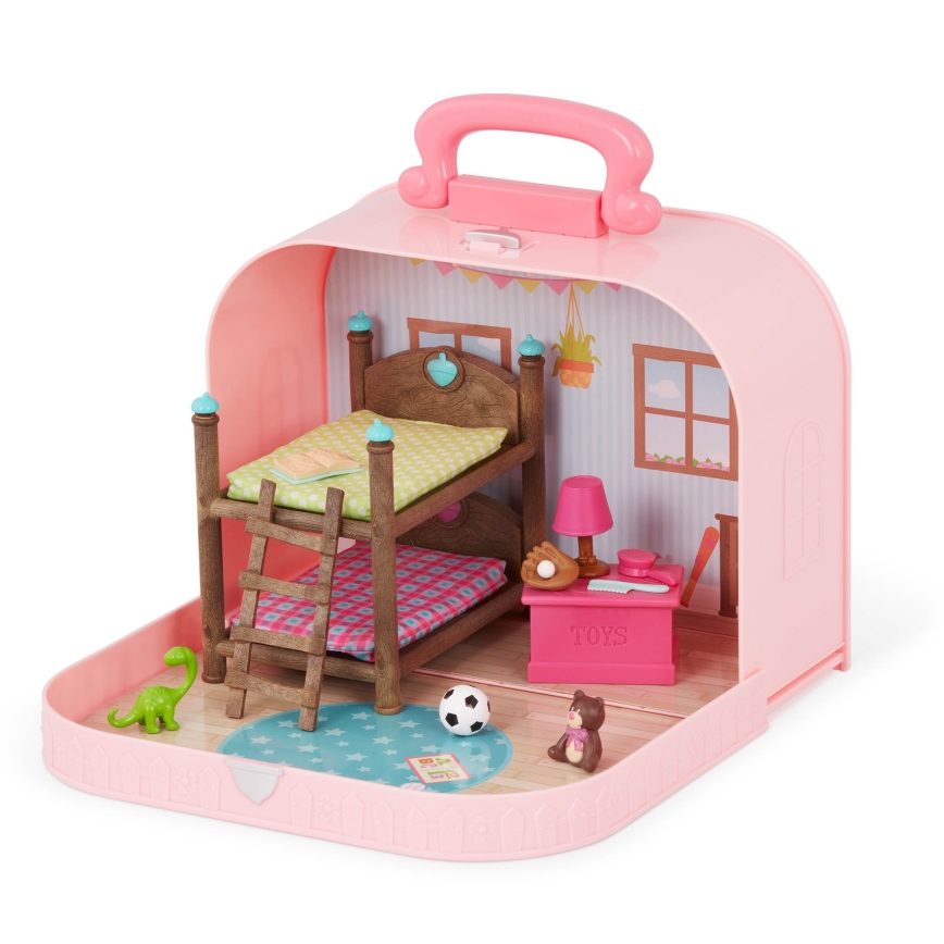 Li'l Woodzeez - Комплект у валізі Дитяча кімната