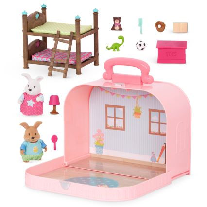 Li'l Woodzeez - Комплект у валізі Дитяча кімната