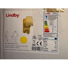 Lindby - Настенная лампа AIDEN 1xE14/40W/230V + LED/3,1W/230V
