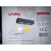Lindby - Настенный светильник NELLIE 2xG9/5W/230V