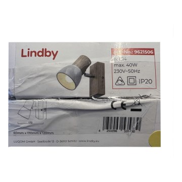 Lindby - Настенный точечный светильник THORIN 1xE14/40W/230V