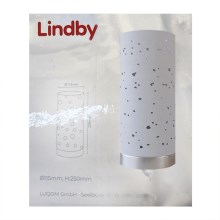 Lindby - Настольная лампа ALWINE 1xE27/10W/230V