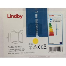 Lindby - Настінний світильник JAYEDN 1xG9/40W/230V гіпс
