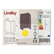 Lindby - Настінний світильник SMIRA 1xG9/25W/230V