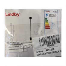 Lindby - Подвесная люстра JAKE 1xE27/60W/230V